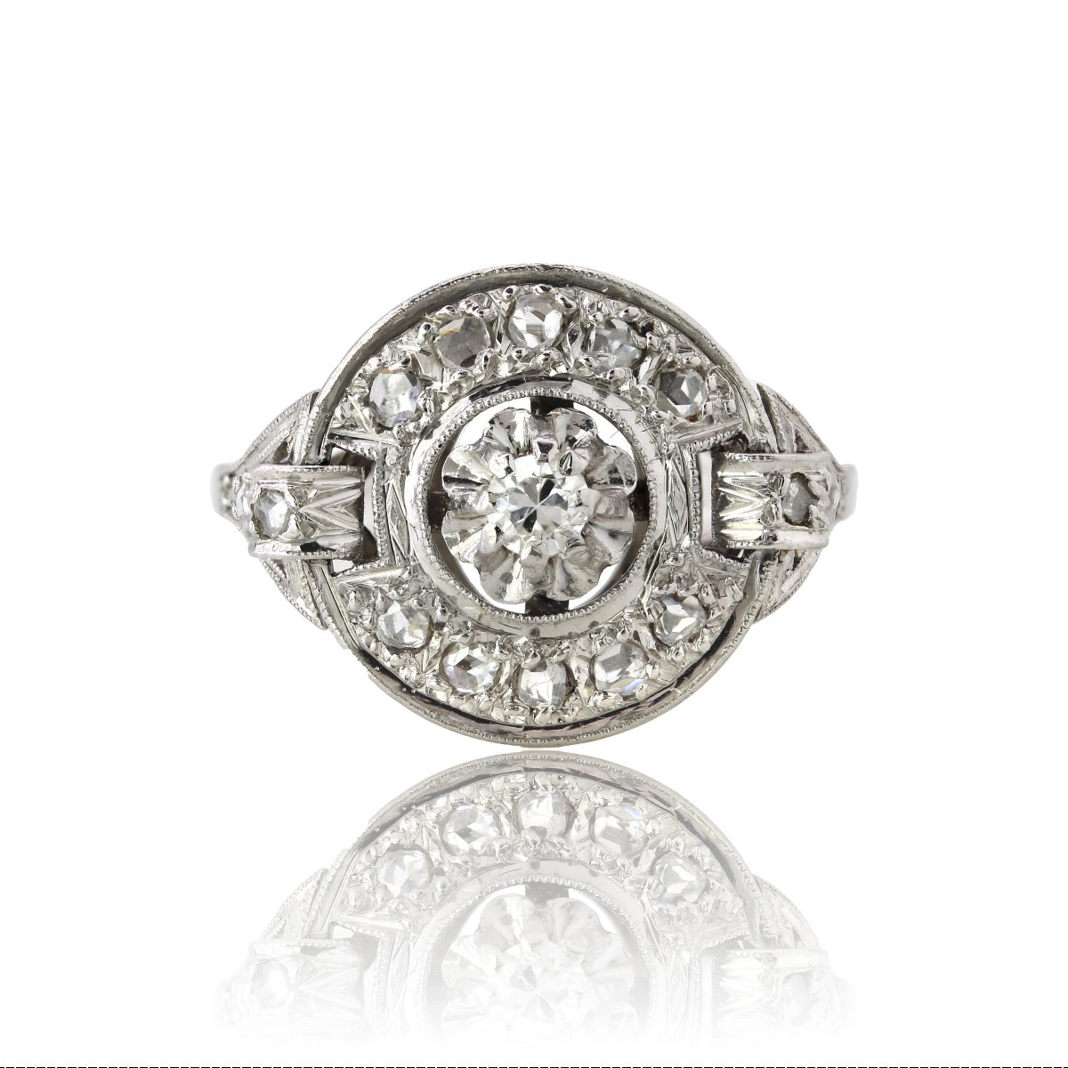Old Art Deco Diamond Ring