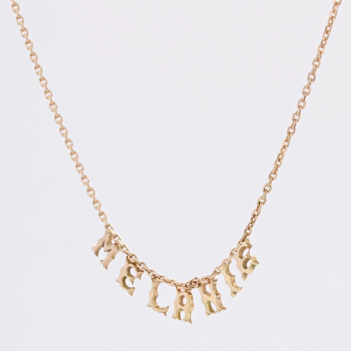 Melanie Necklace Rose Gold-photo-4