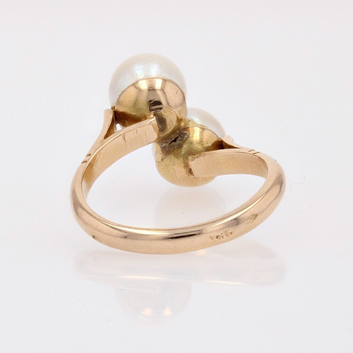 Cultured Pearl Duo Ring-photo-3