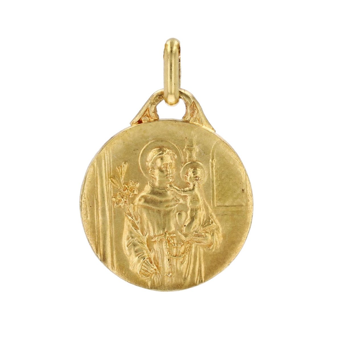 Saint Joseph Medal Yellow Gold
