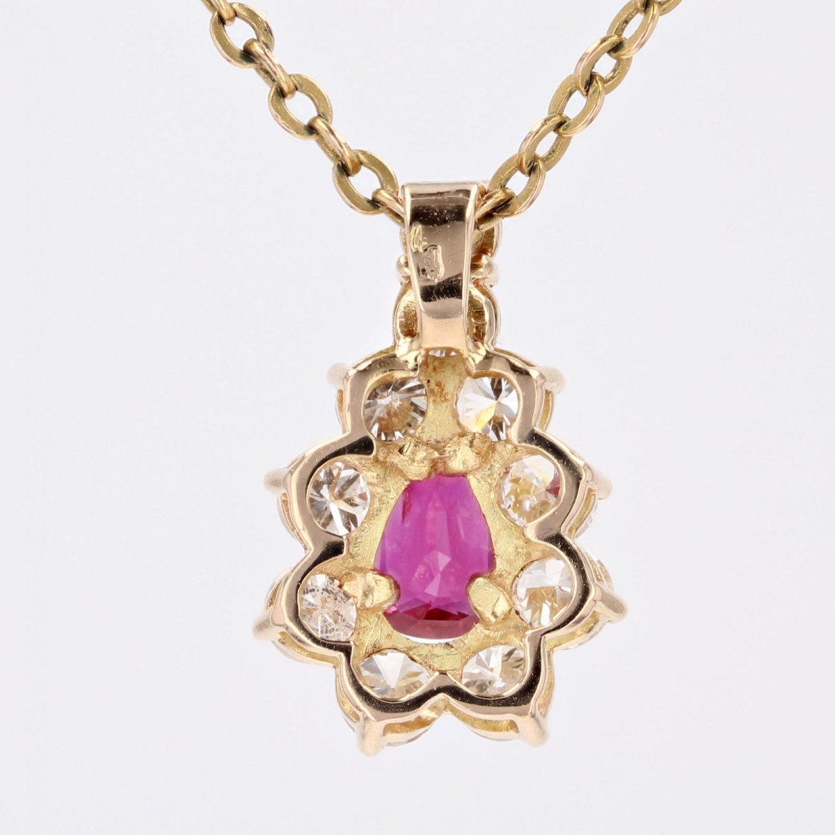 Ruby And Diamond Pendant-photo-6