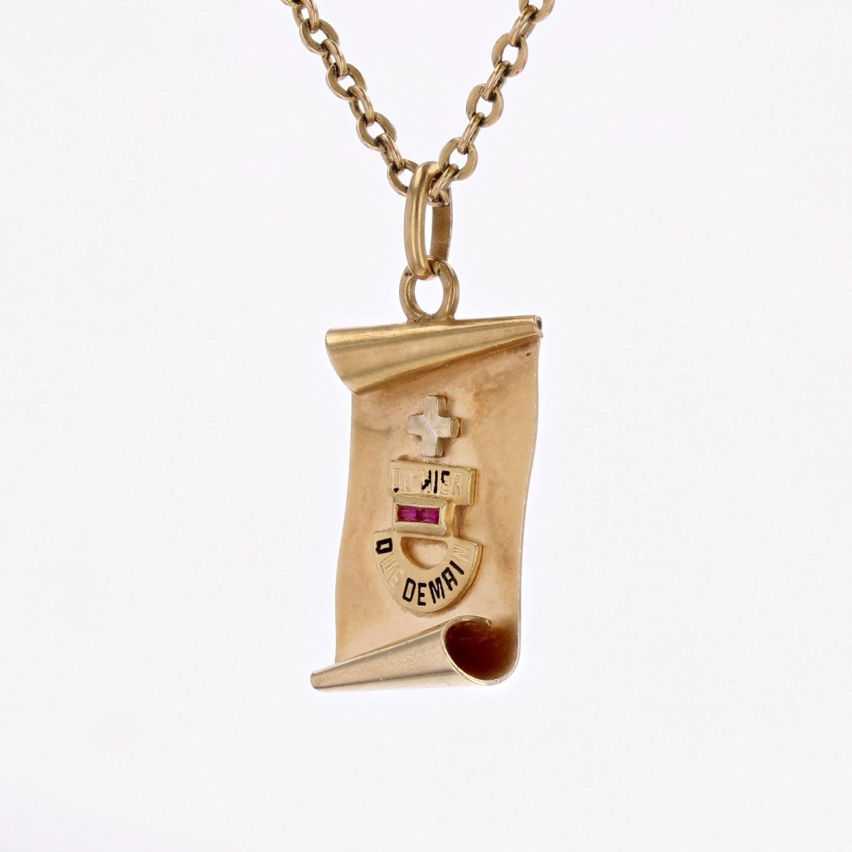 Médaille d'Amour Augis Parchemin La Singulière-photo-4