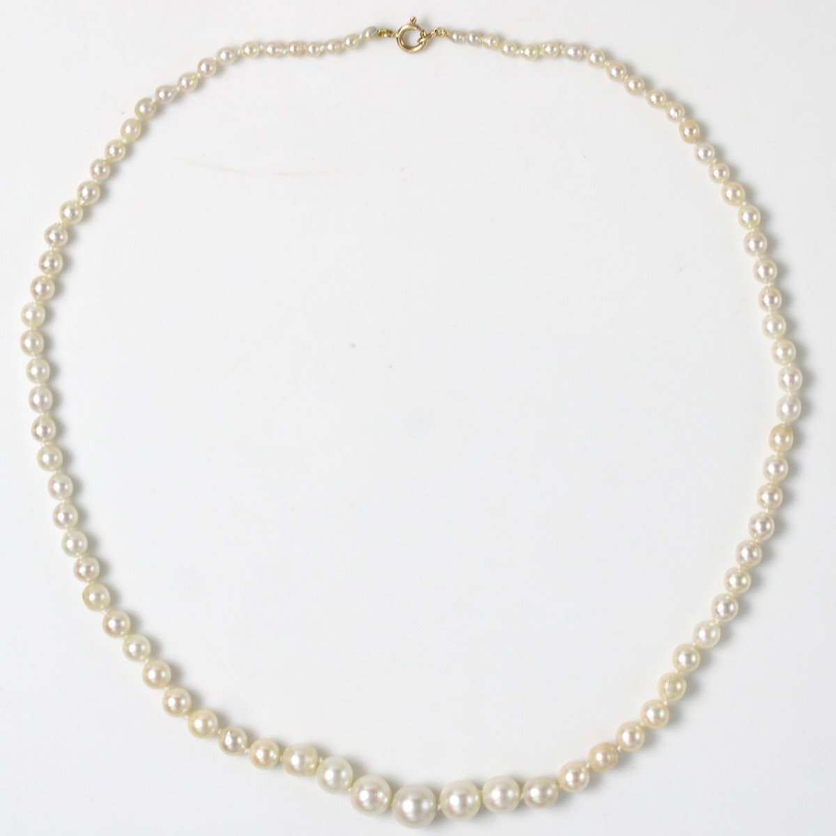 Collier Perles De Culture En Chute-photo-3