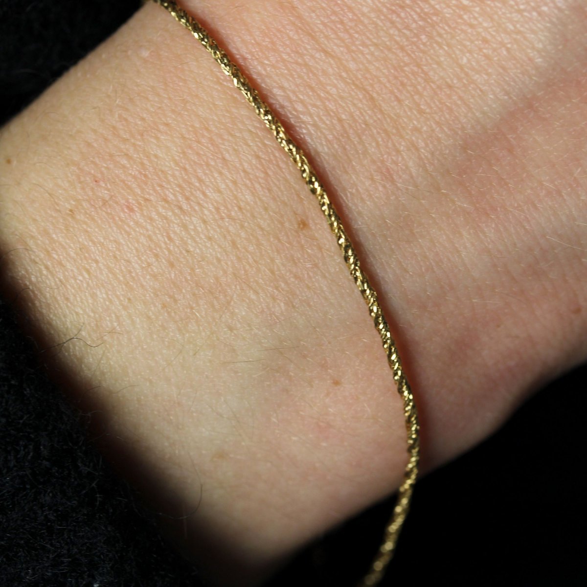 Fin Bracelet Or Jaune-photo-2