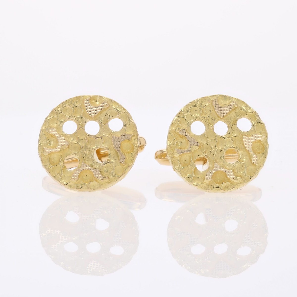 Vintage Gold Cufflinks-photo-3