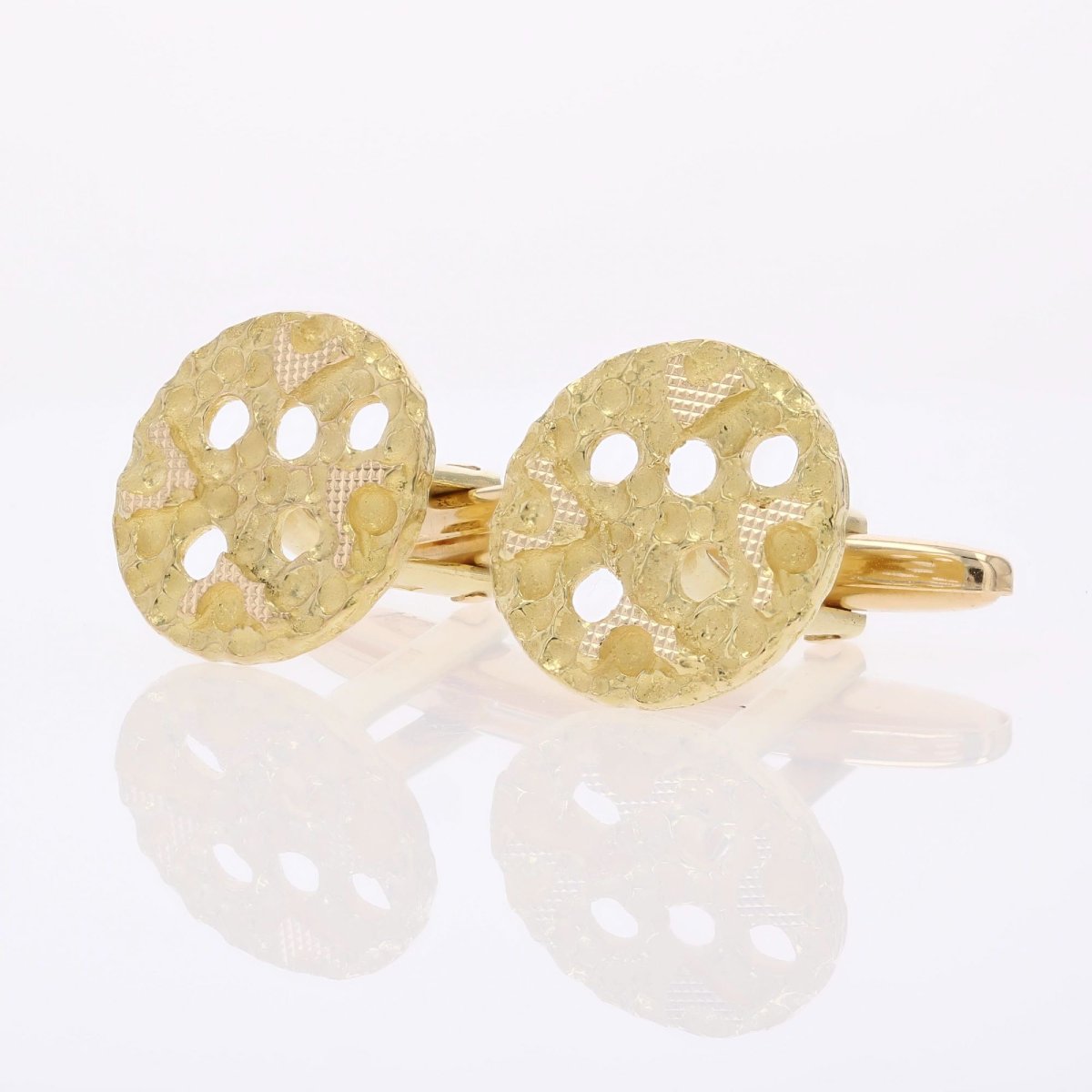 Vintage Gold Cufflinks-photo-4