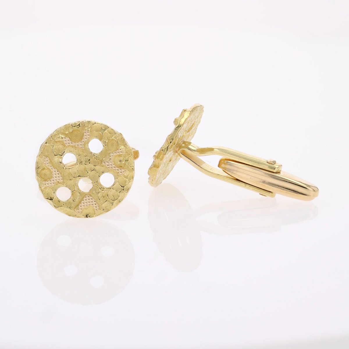 Vintage Gold Cufflinks-photo-2
