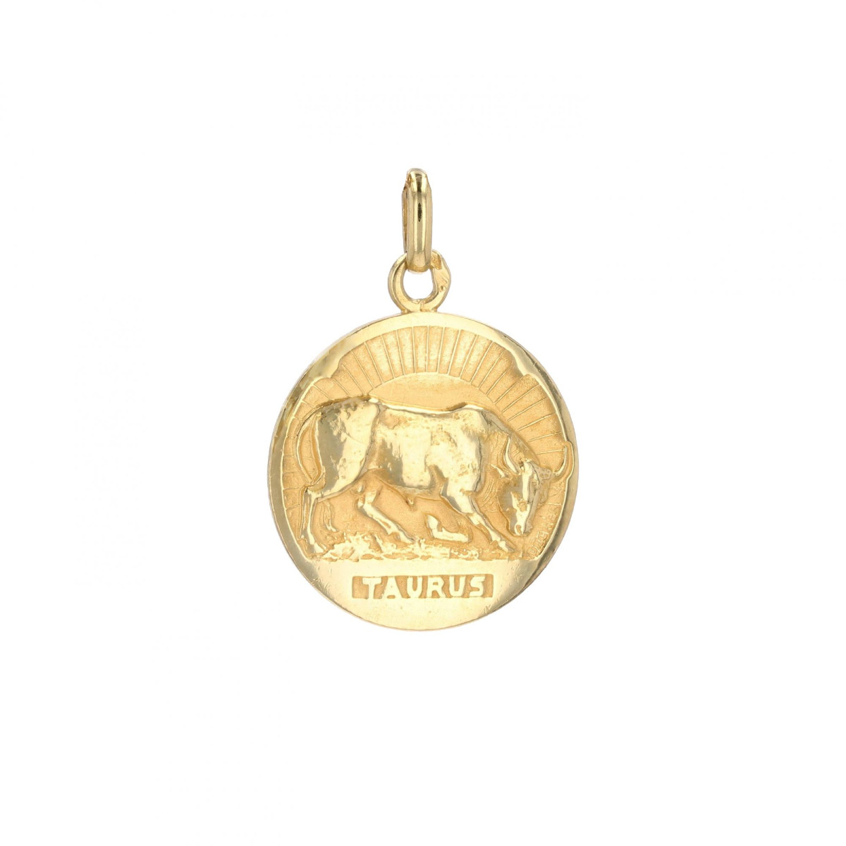 Becker Yellow Gold Bull Medal