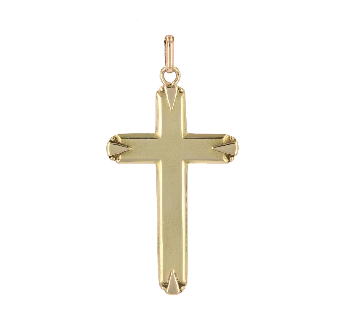 Old Yellow Gold Cross
