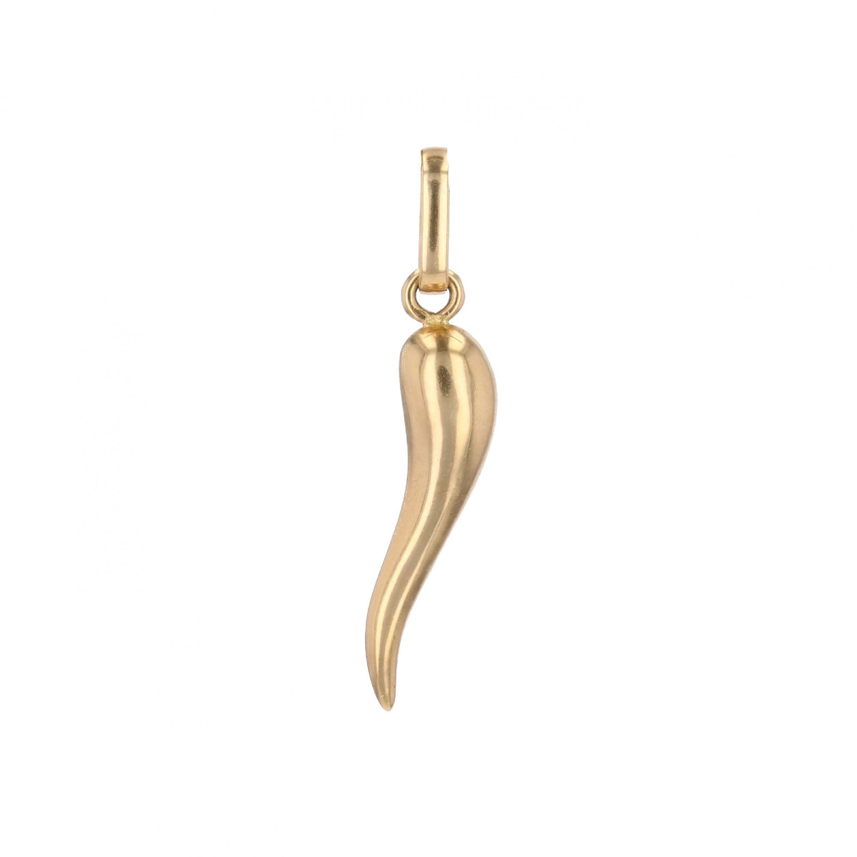 Yellow Gold Cornucopia Pendant