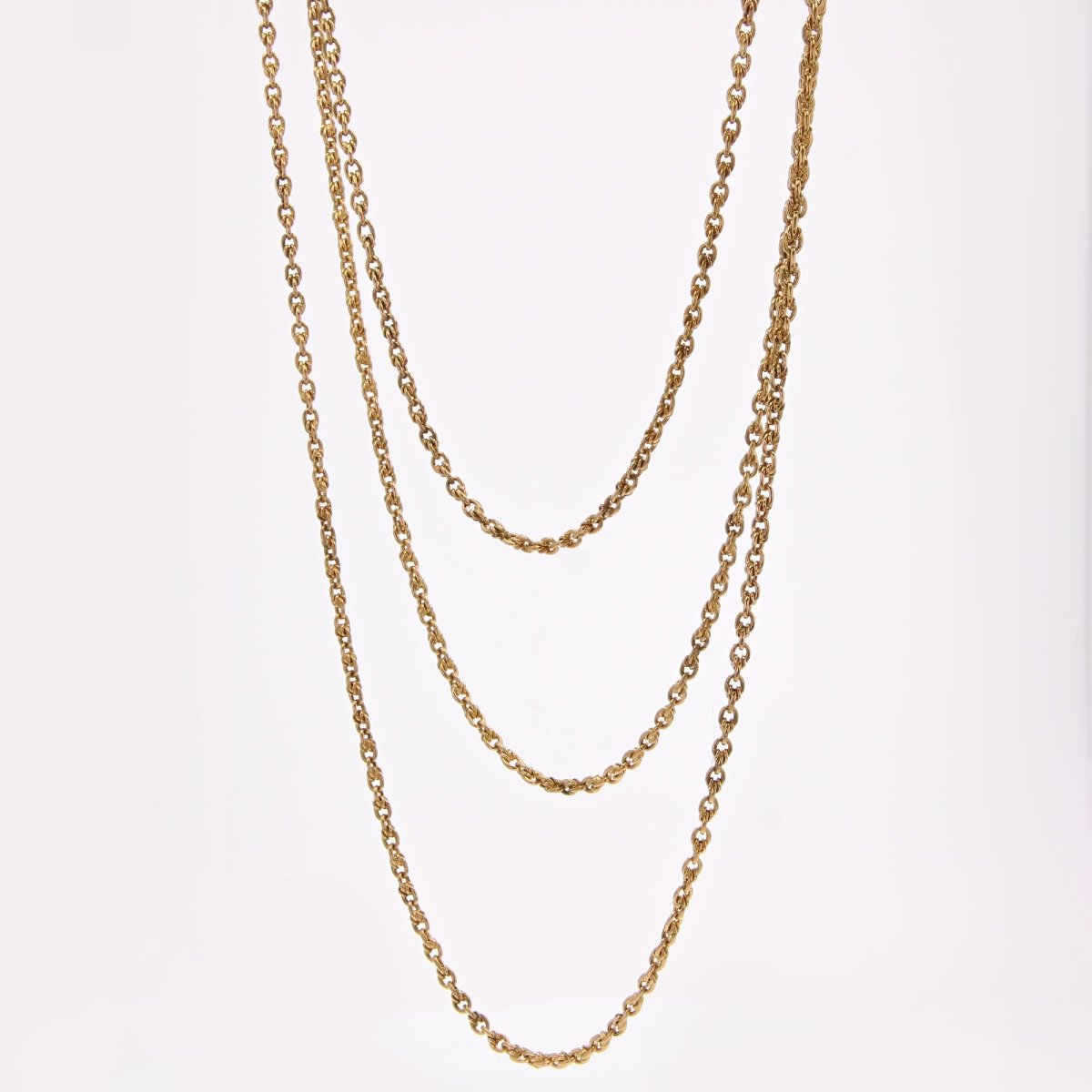 Antique Gold Necklace-photo-2