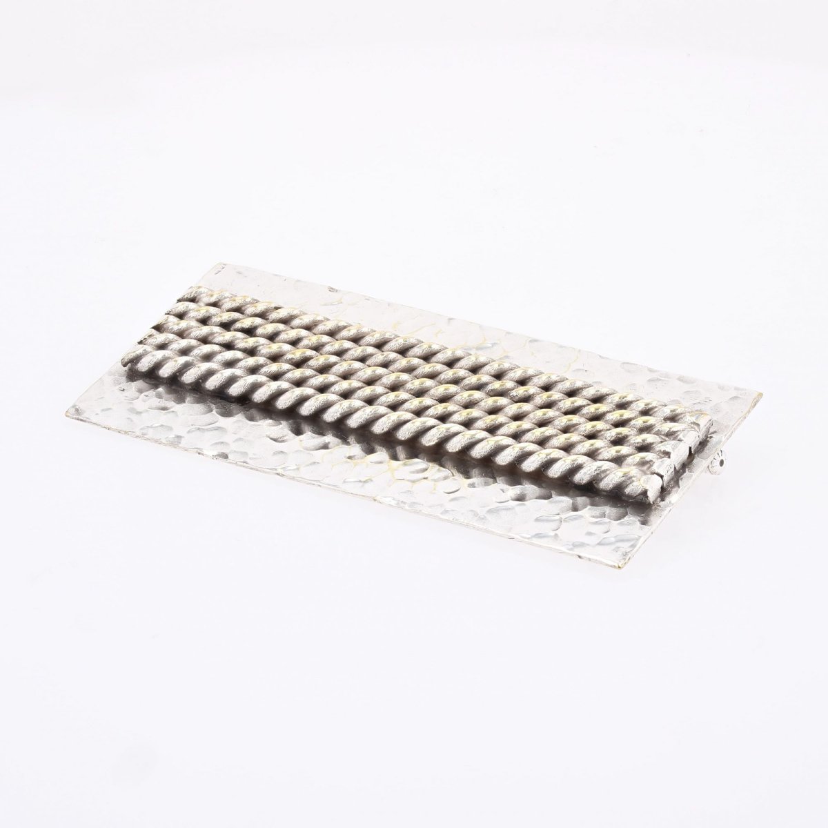 Rectangular Silver Brooch-photo-4