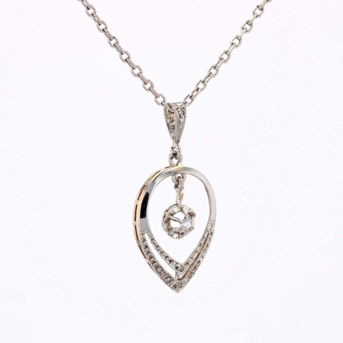 Antique Diamond Pendant-photo-1