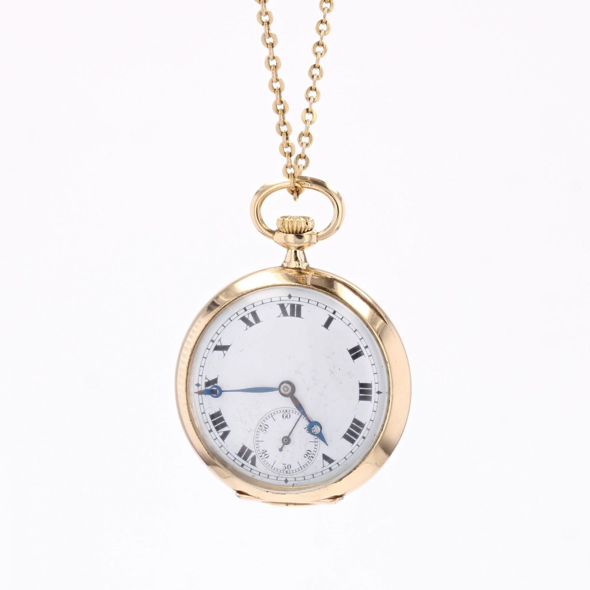Longines Yellow Gold Watch Engraved With Initials-photo-2