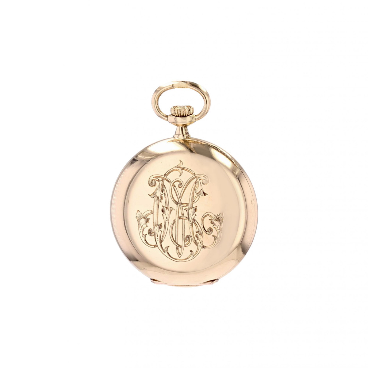Longines Yellow Gold Watch Engraved With Initials