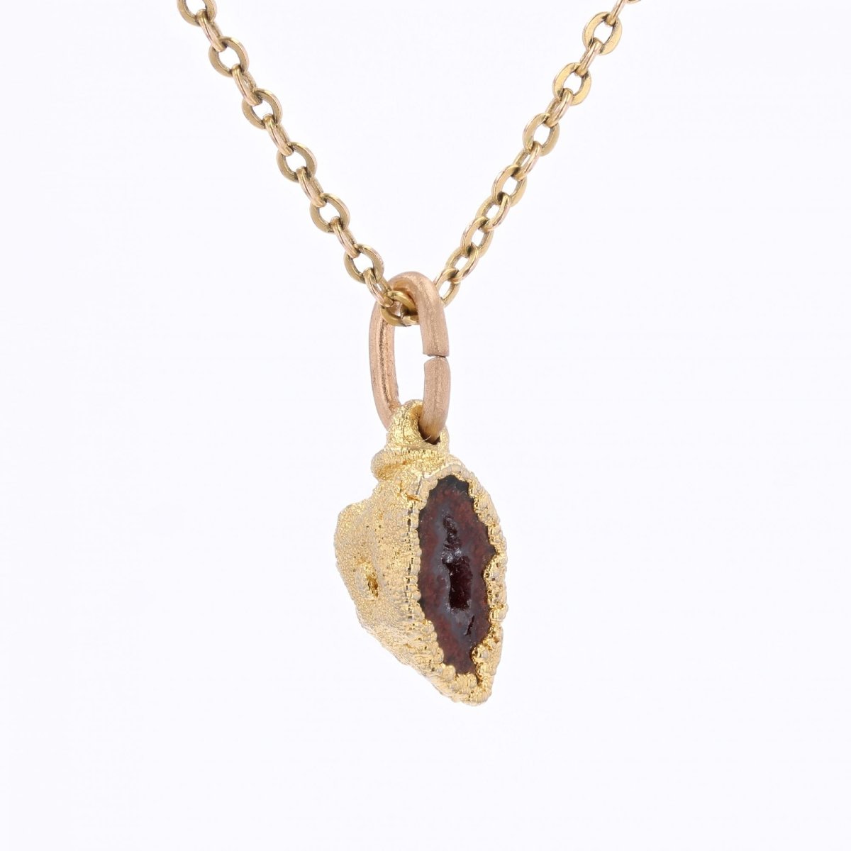 Agate Geode Pendant-photo-1