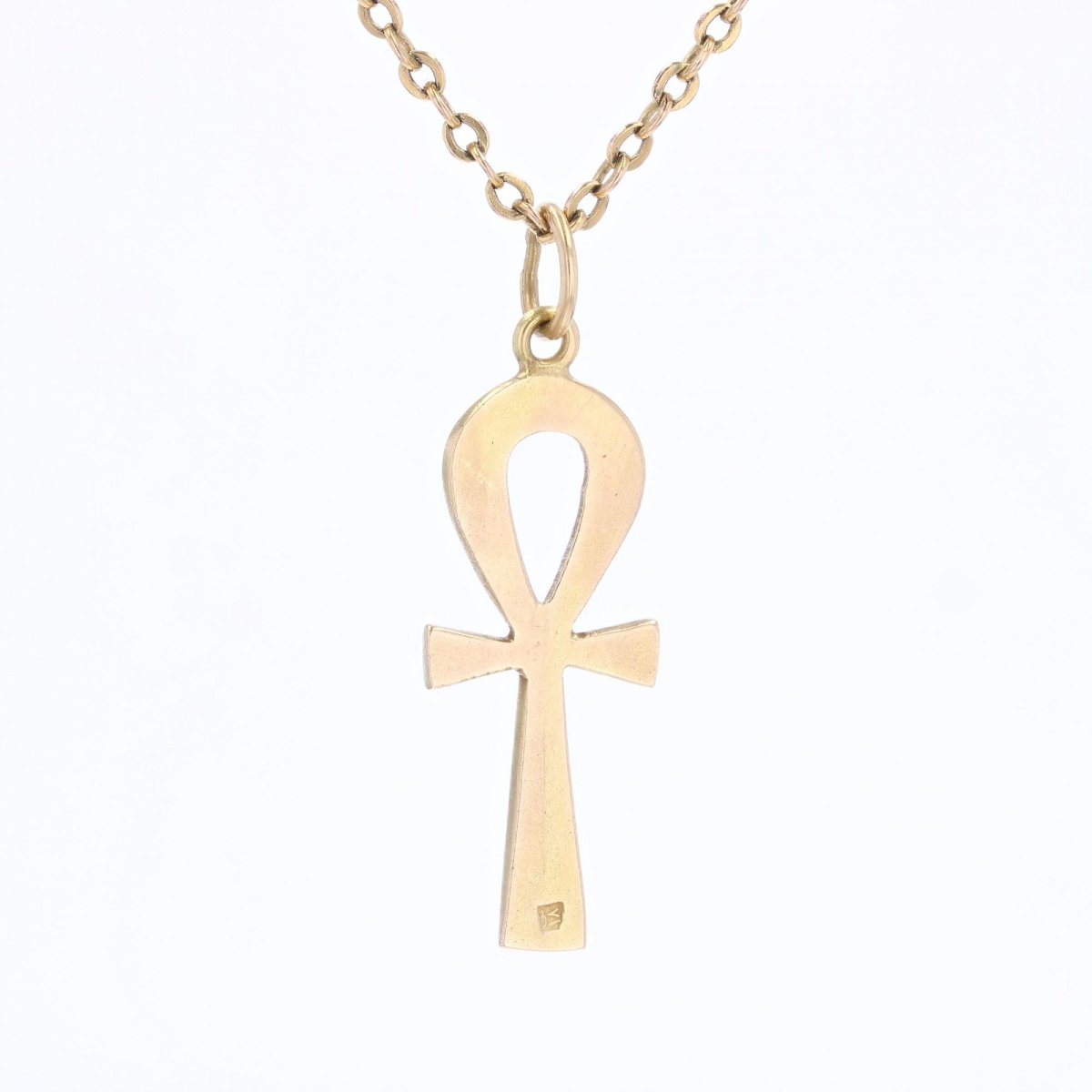Croix de Vie égyptienne or jaune-photo-3