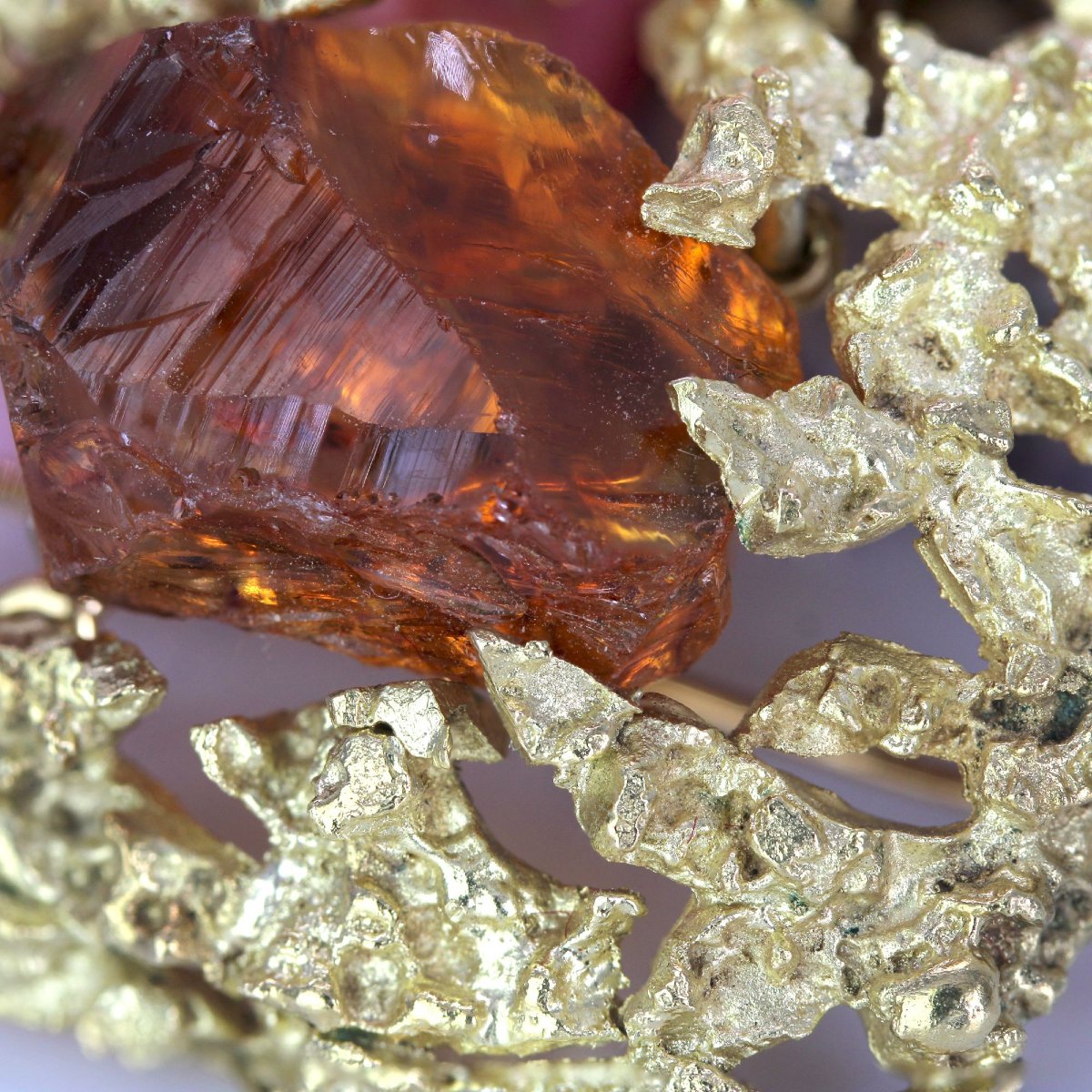 Broche Stern Citrine brute-photo-3