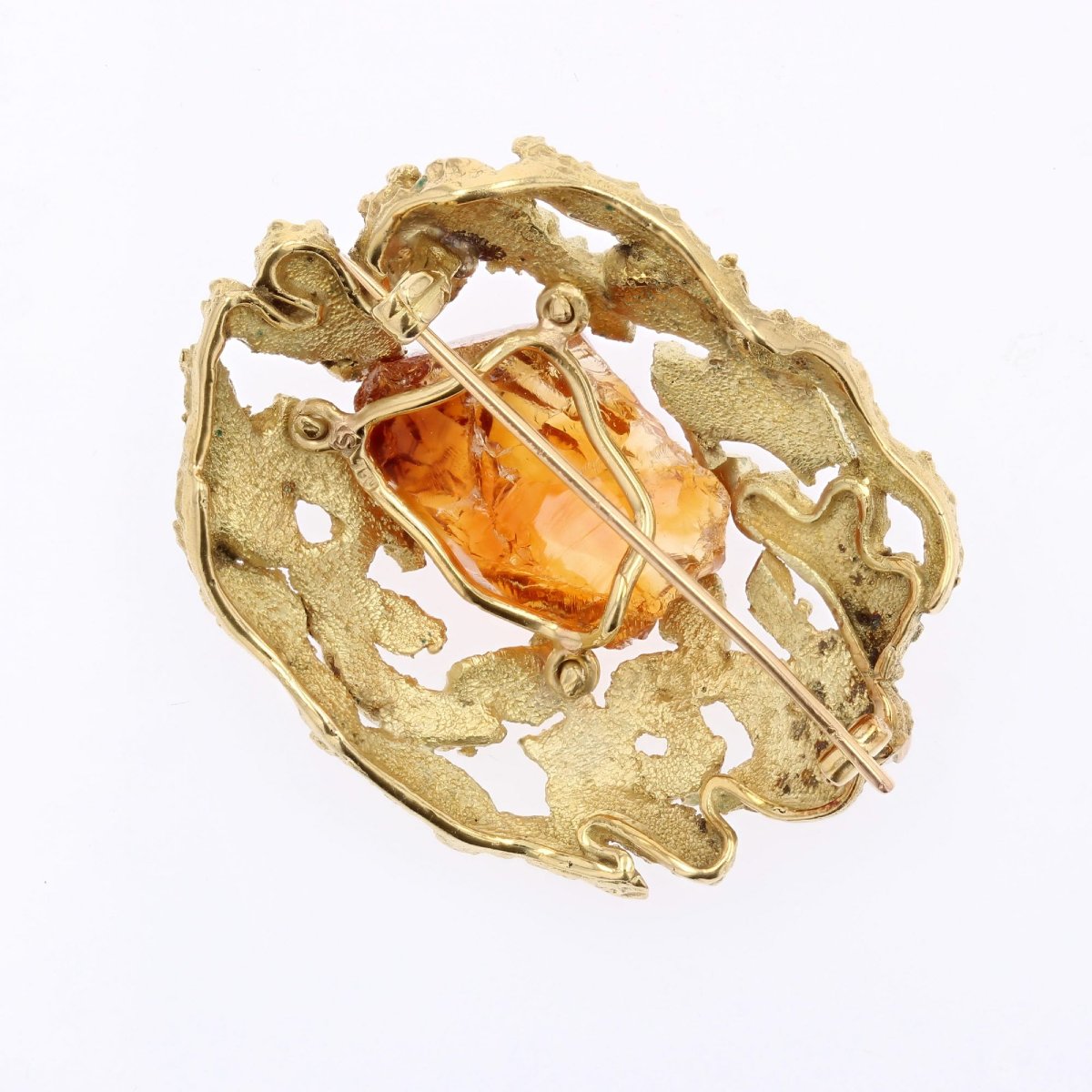 Broche Stern Citrine brute-photo-4