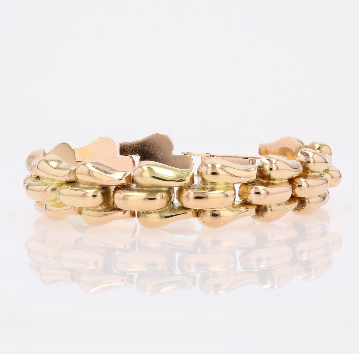 Bracelet vintage or rose-photo-4