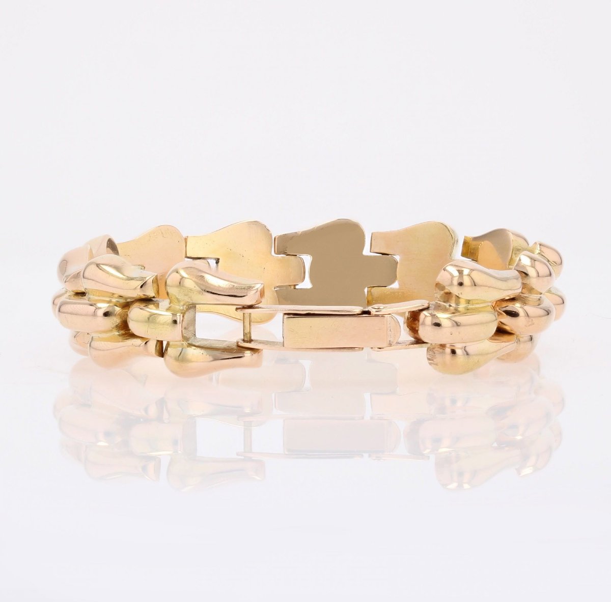 Bracelet vintage or rose-photo-4