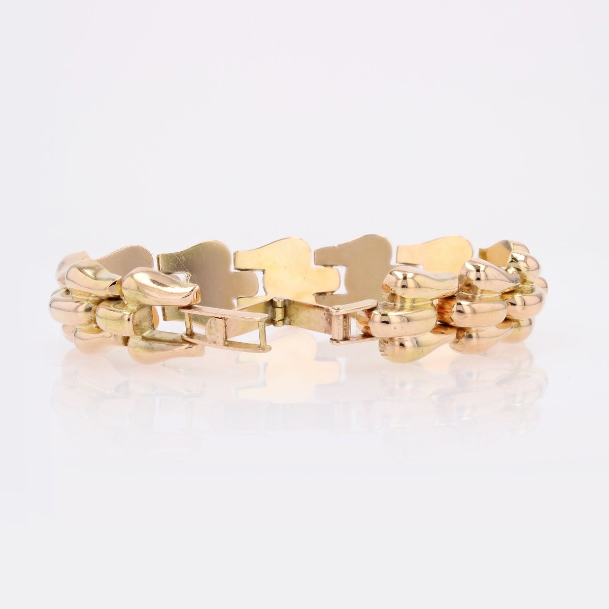 Bracelet vintage or rose-photo-5