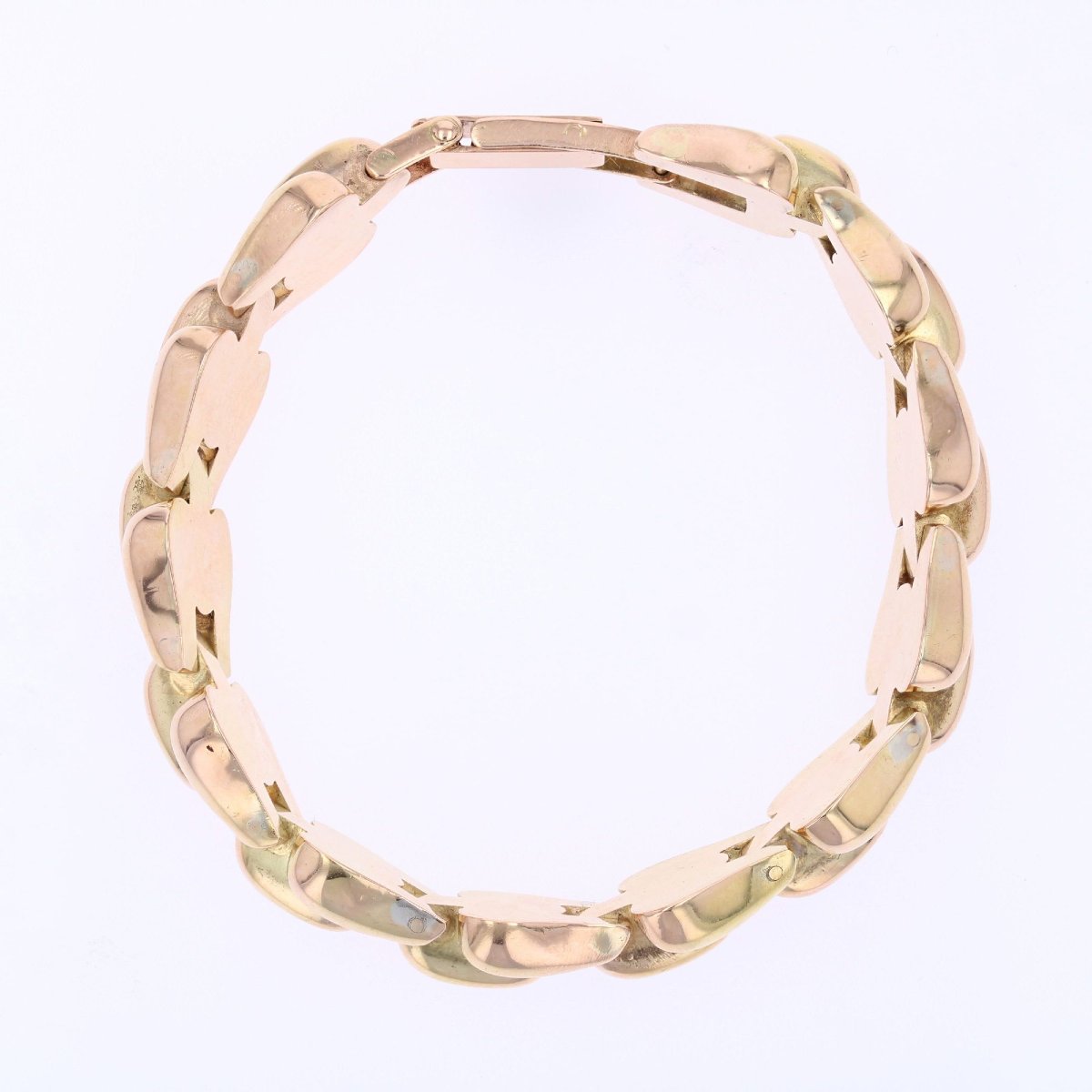 Bracelet vintage or rose-photo-6