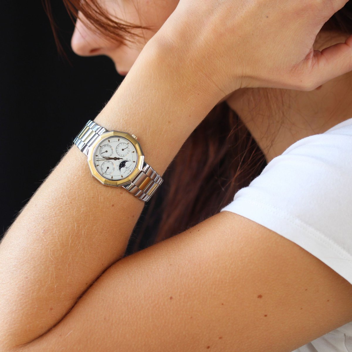 Montre Baume et Mercier Riviera Calendrier Face de la Lune-photo-2