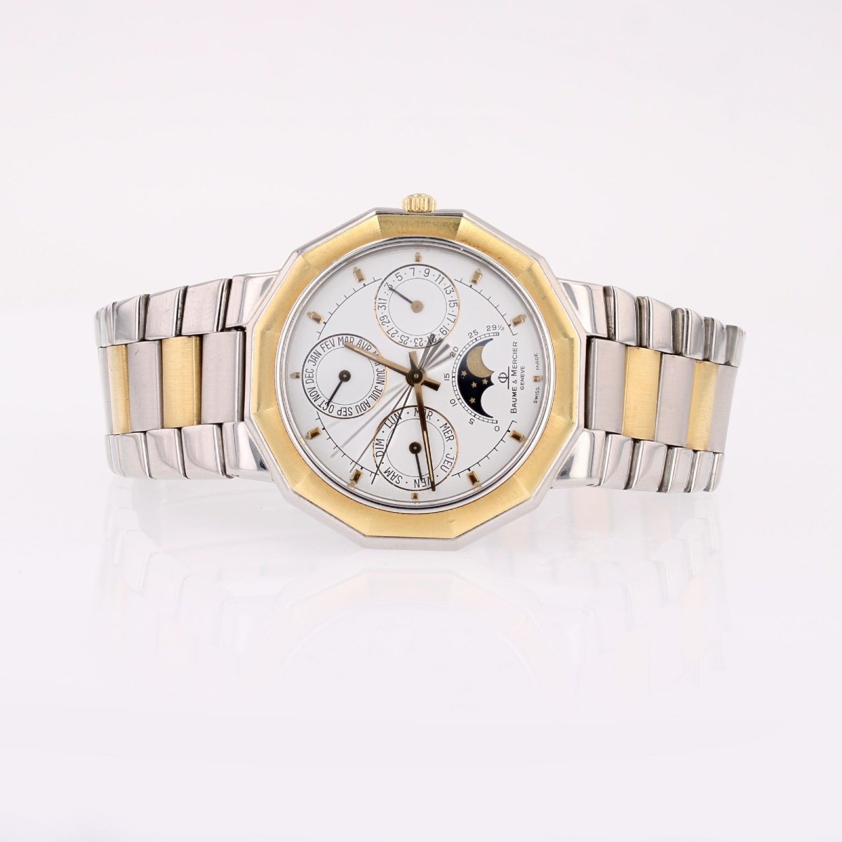 Montre Baume et Mercier Riviera Calendrier Face de la Lune-photo-6