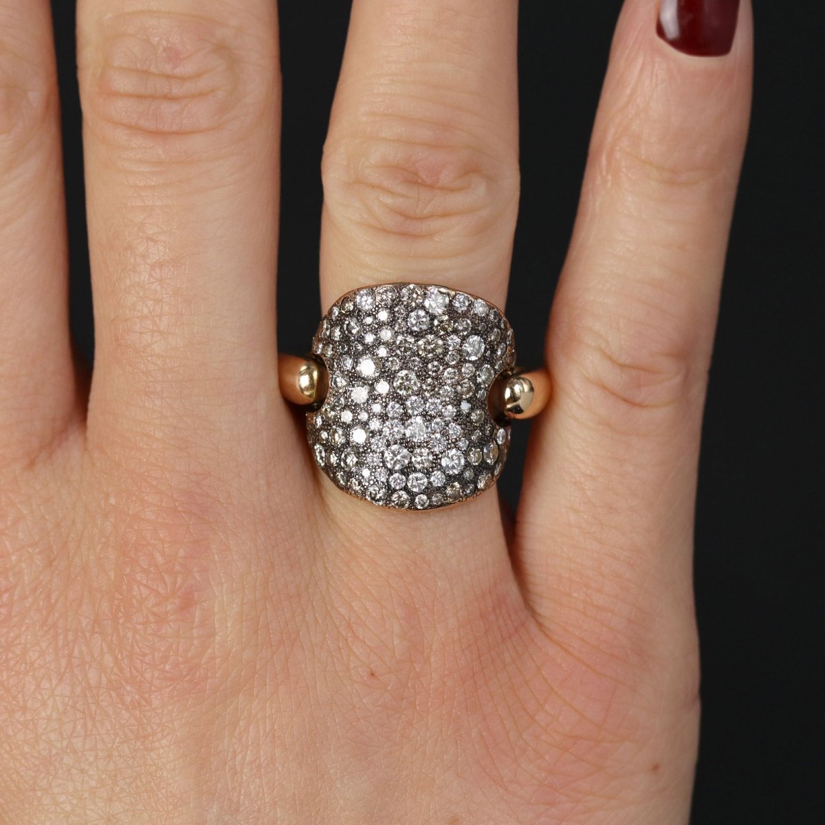 Bague Pomellato Sabbia Diamants Grand Modèle-photo-2