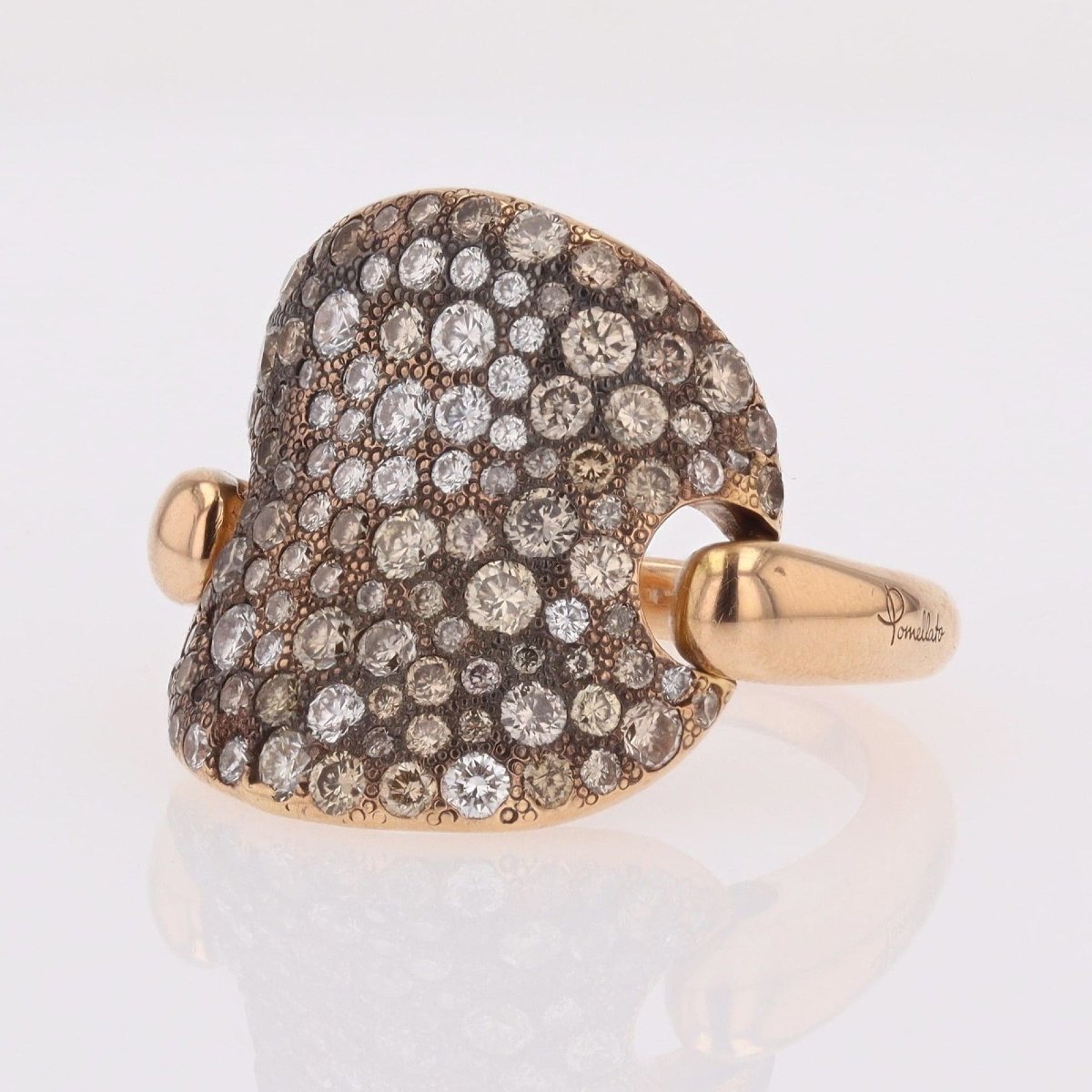 Bague Pomellato Sabbia Diamants Grand Modèle-photo-4