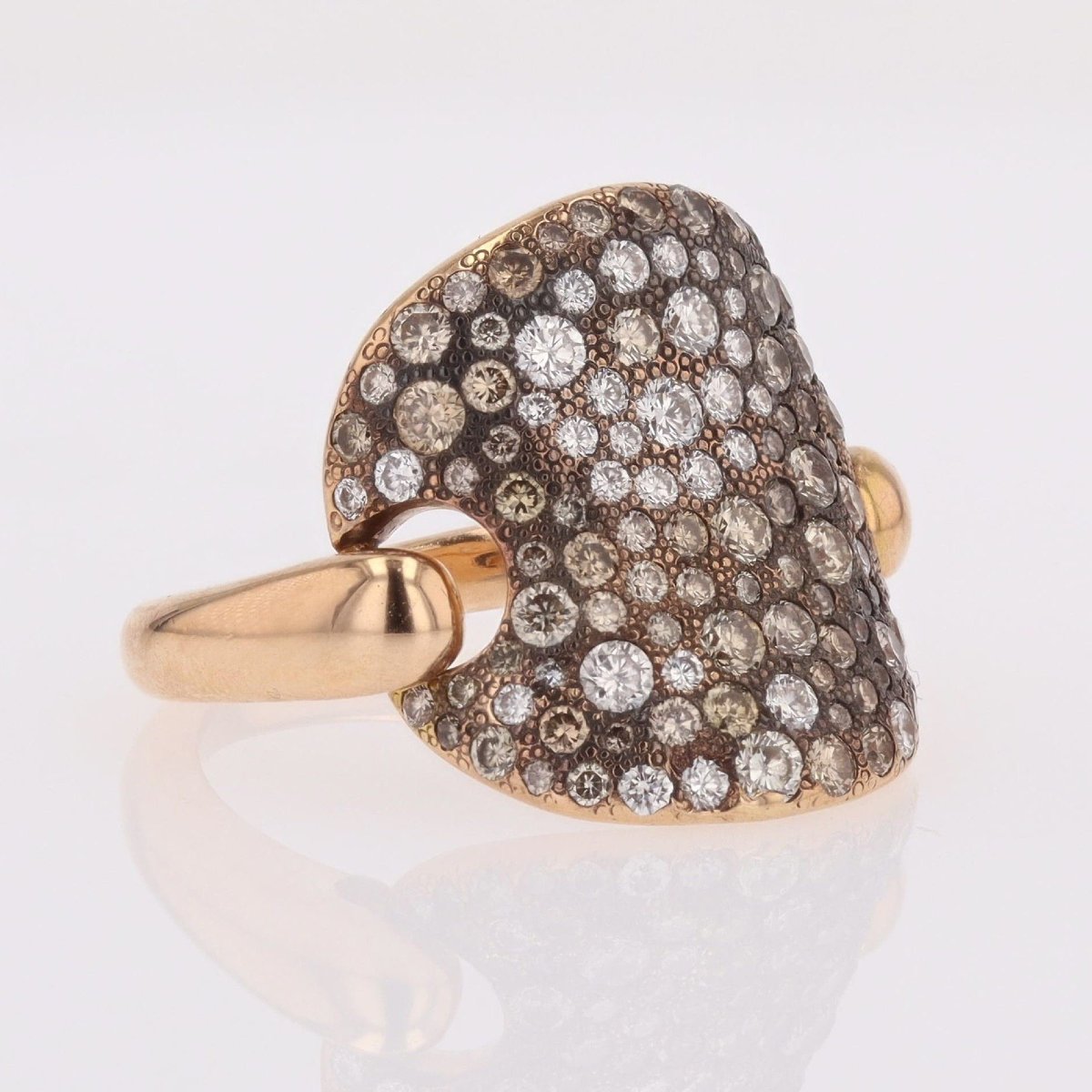 Bague Pomellato Sabbia Diamants Grand Modèle-photo-6