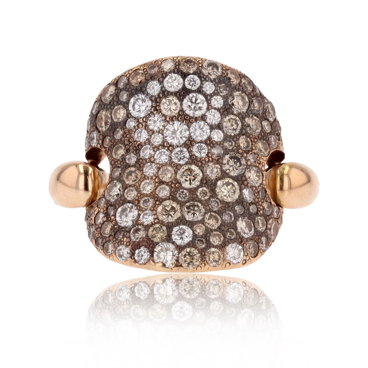 Bague Pomellato Sabbia Diamants Grand Modèle