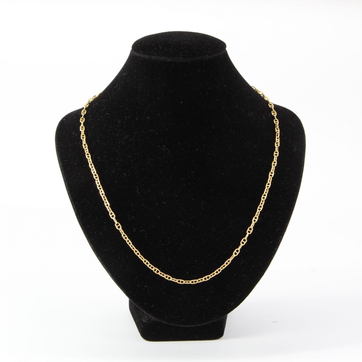 Yellow Gold Marine Link Chain-photo-4