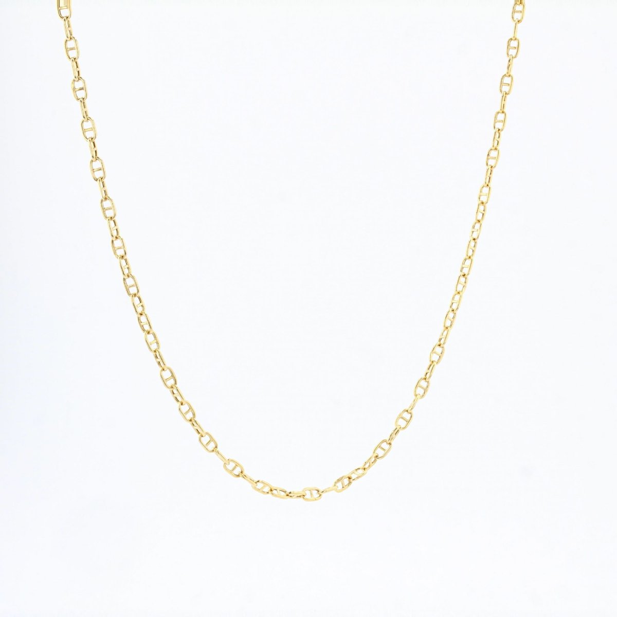 Yellow Gold Marine Link Chain-photo-1
