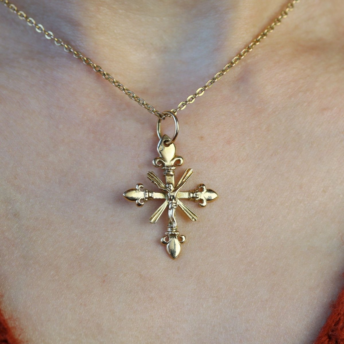 Gold Champagne Cross-photo-2