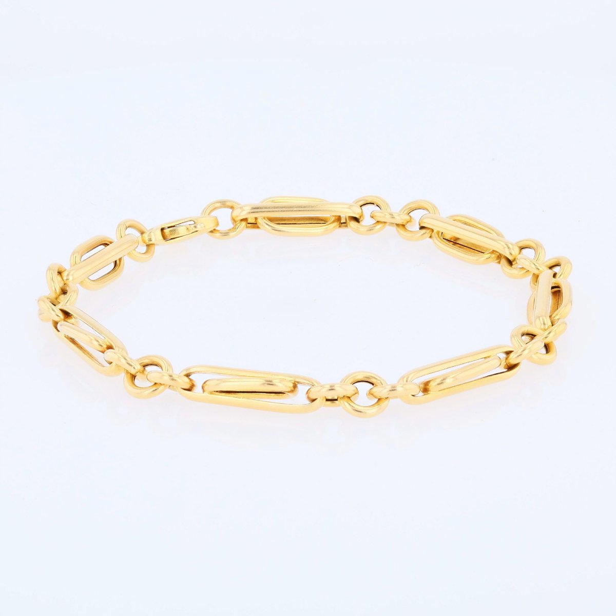 Vintage Yellow Gold Bracelet-photo-4