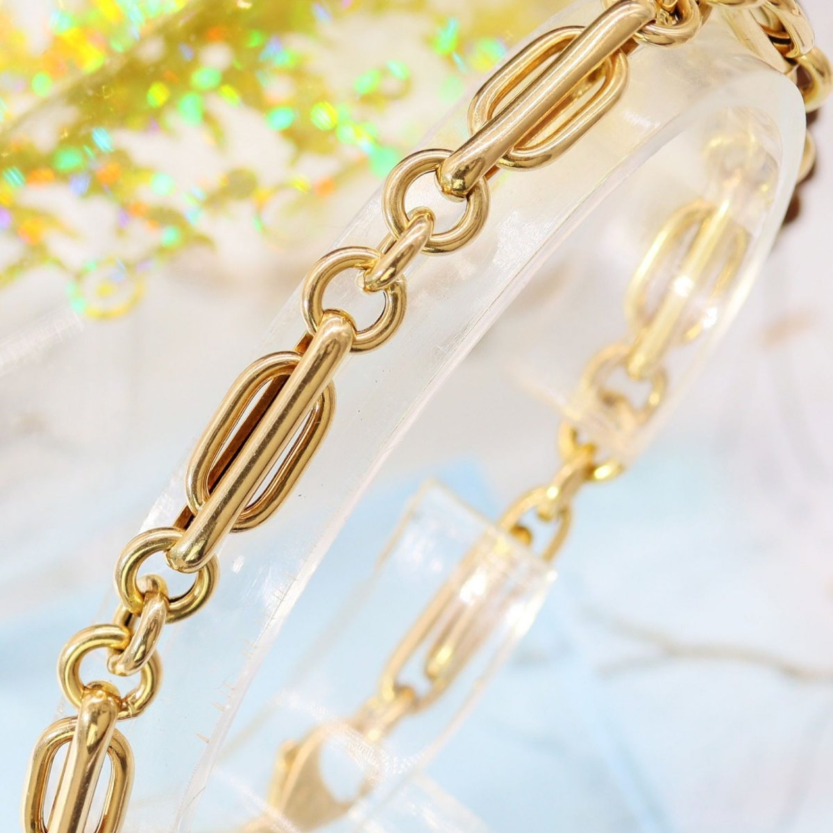 Vintage Yellow Gold Bracelet-photo-3