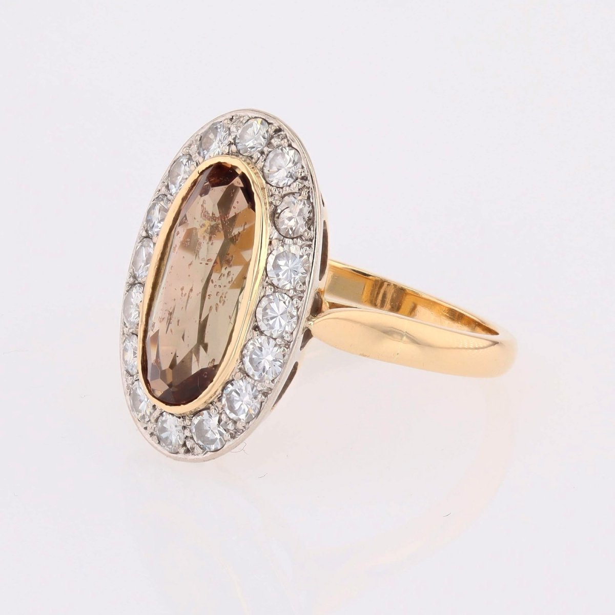 Antique Andalusian And Diamond Ring-photo-4