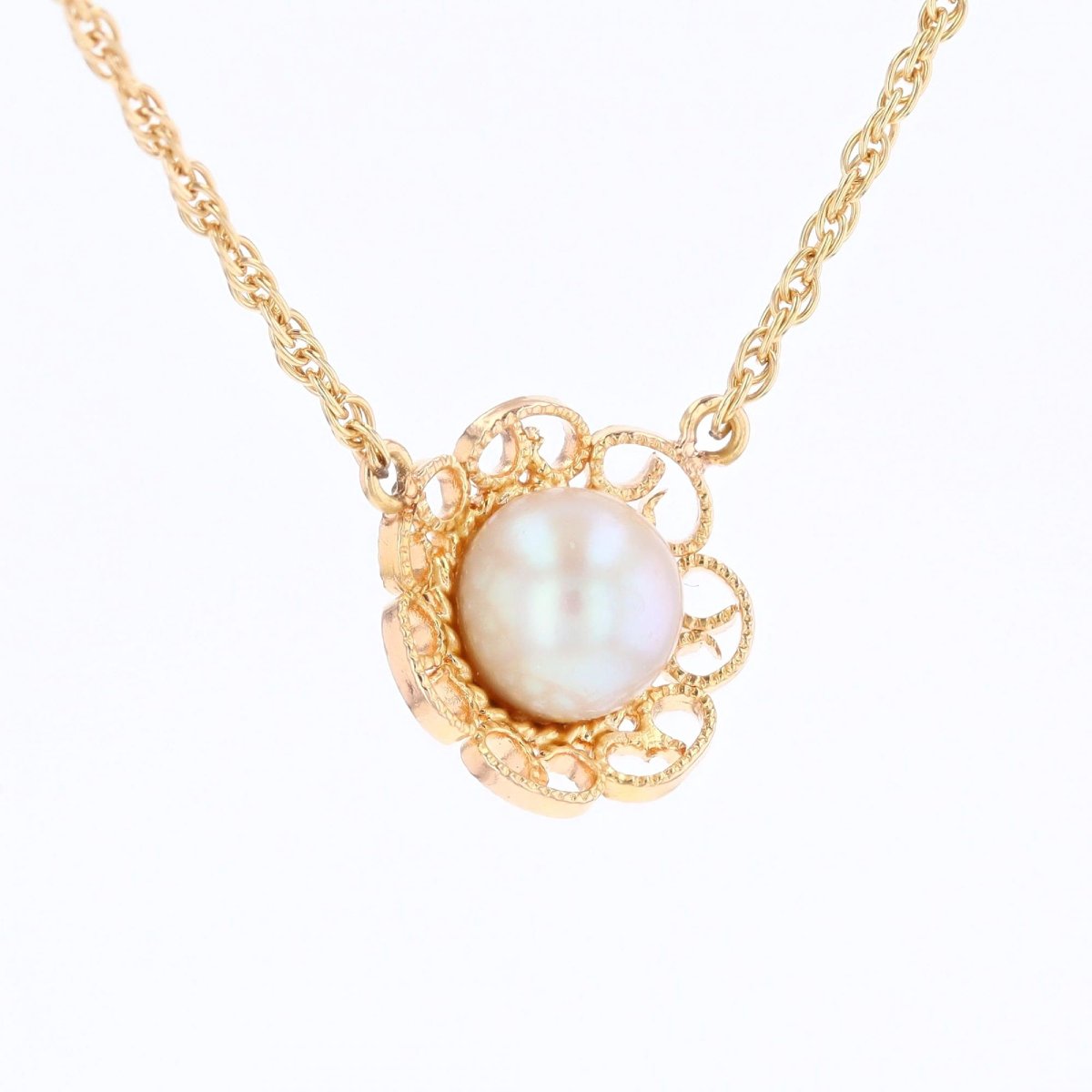 Chain And Its Pearl Motif-photo-2