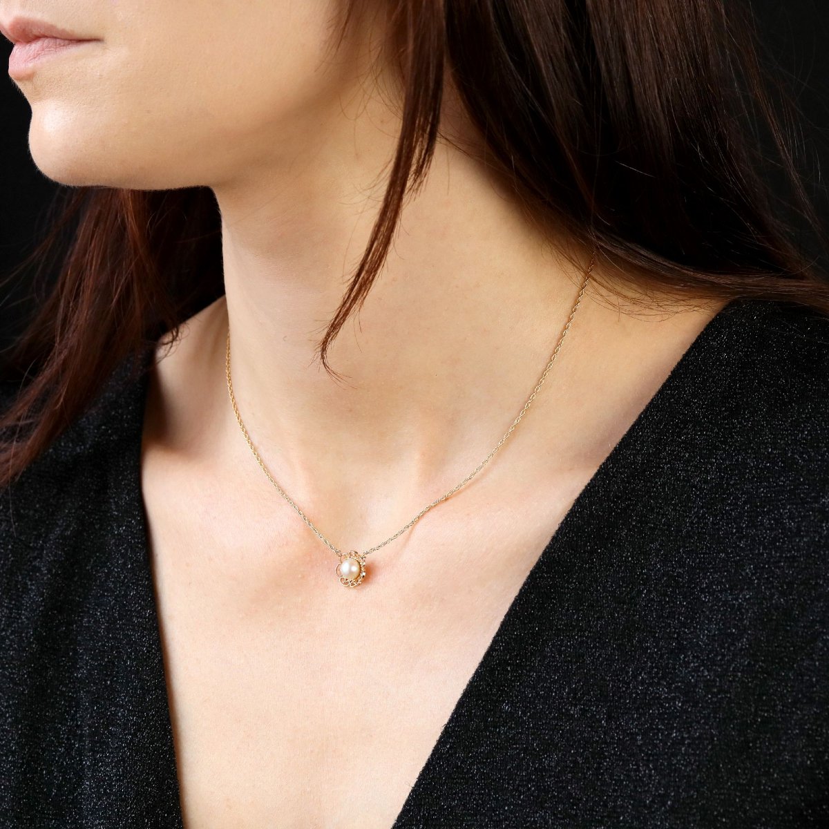 Chain And Its Pearl Motif-photo-4