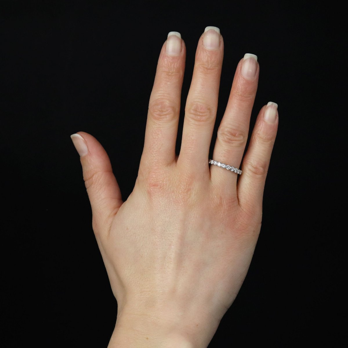 Alliance diamants or blanc tour complet-photo-2