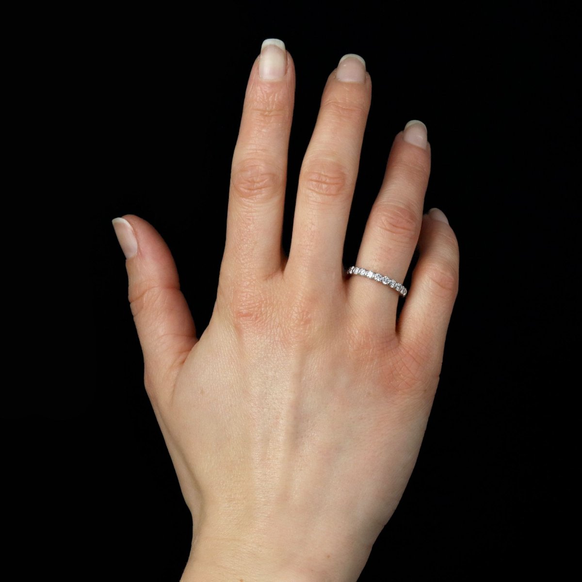 Alliance diamants or blanc tour complet-photo-4