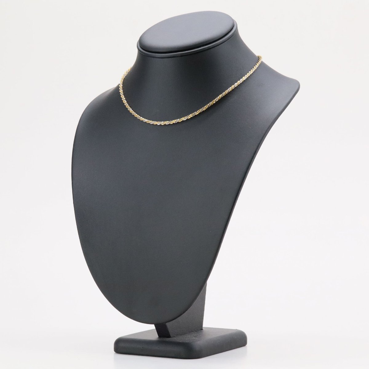 Two-tone Gold Twisted Chain-photo-5