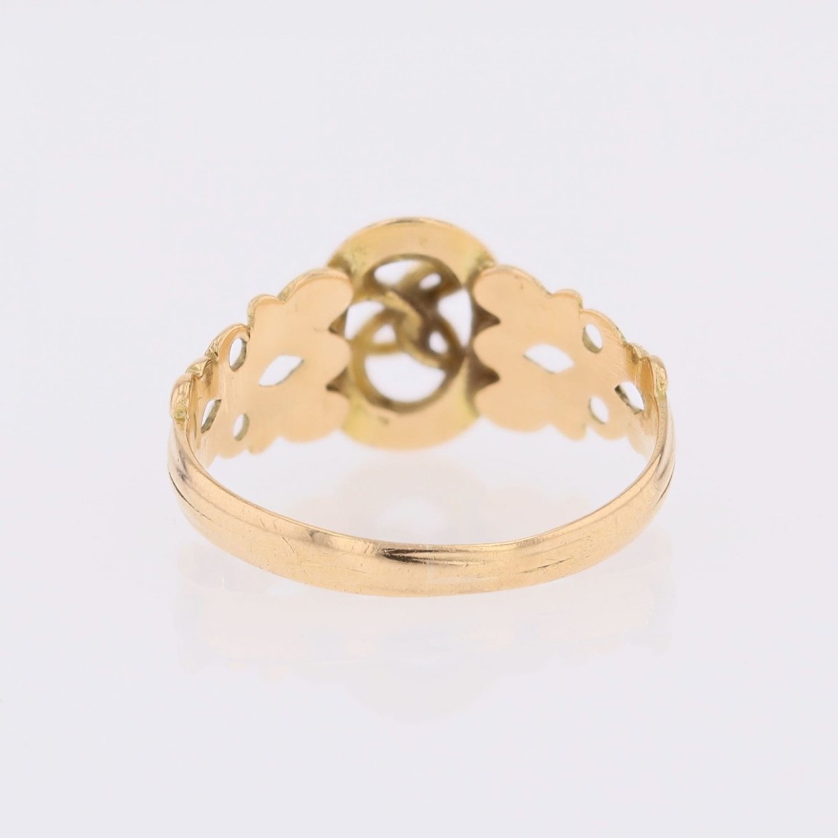 19th Century Yellow Gold Ring-photo-3