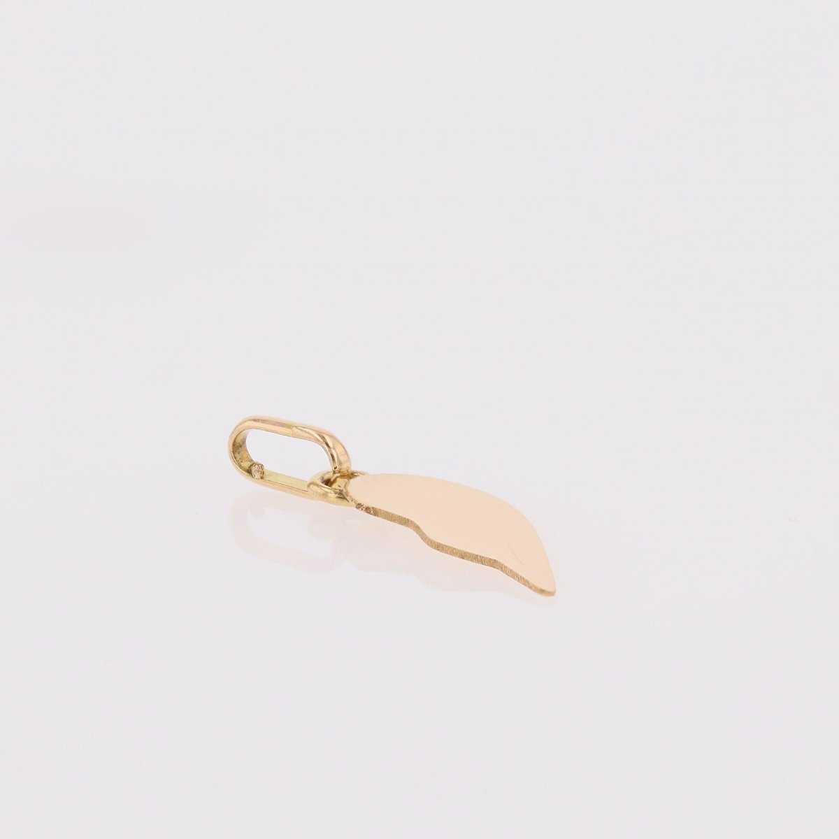 Pendant Charm Half Heart Gold-photo-3