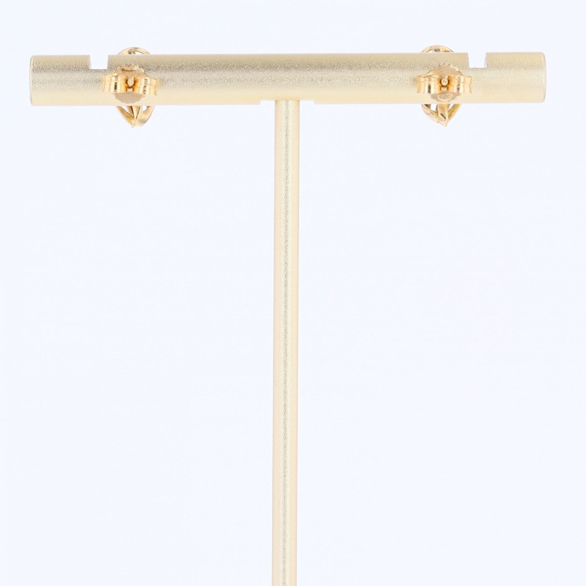 Second-hand Yellow Gold Earrings-photo-3