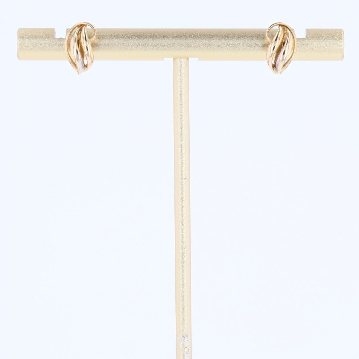 Second-hand Yellow Gold Earrings-photo-4