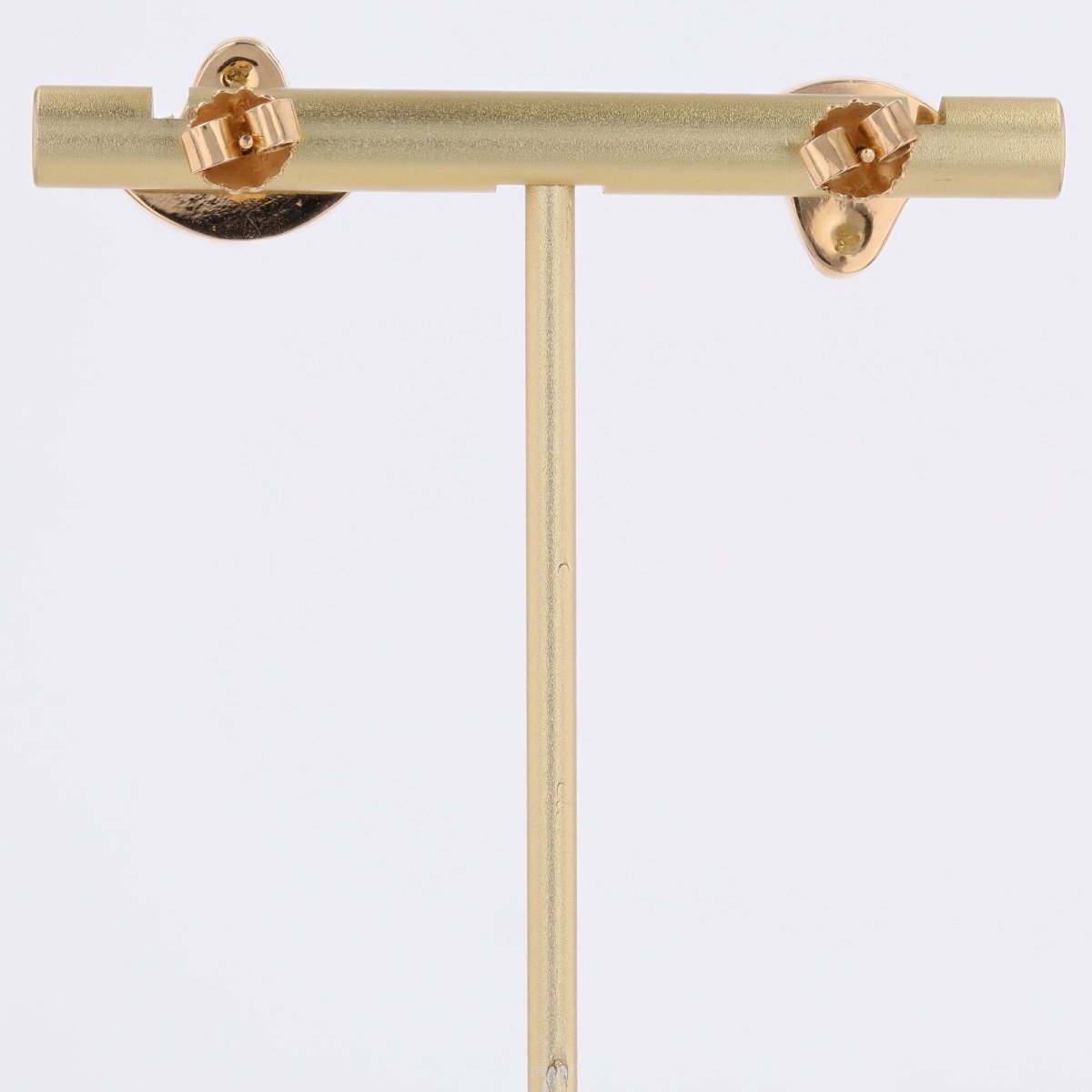 Egyptian Gold Enamel Earrings-photo-4