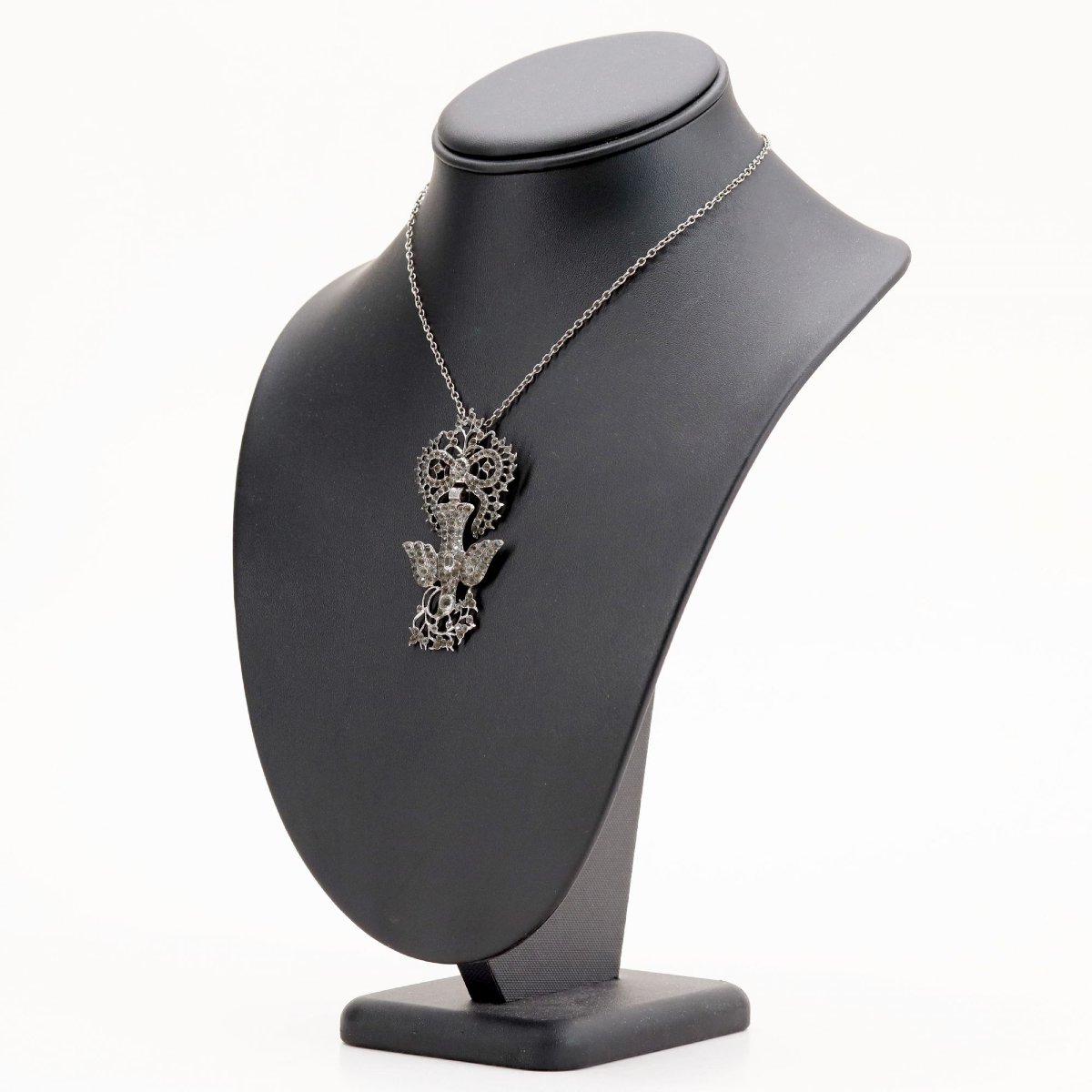 Collier ancien Saint Esprit argent-photo-4